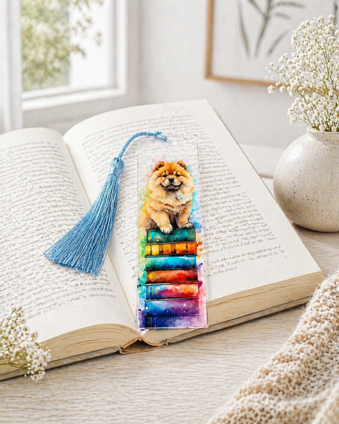 Marque-pages chow-chow