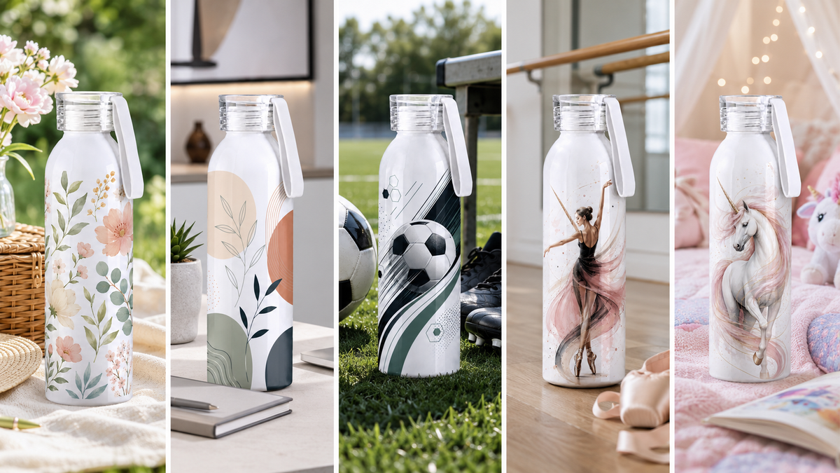 Gourde en aluminium 650 ml à personnaliser