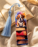 Marque-pages bouledogue anglais