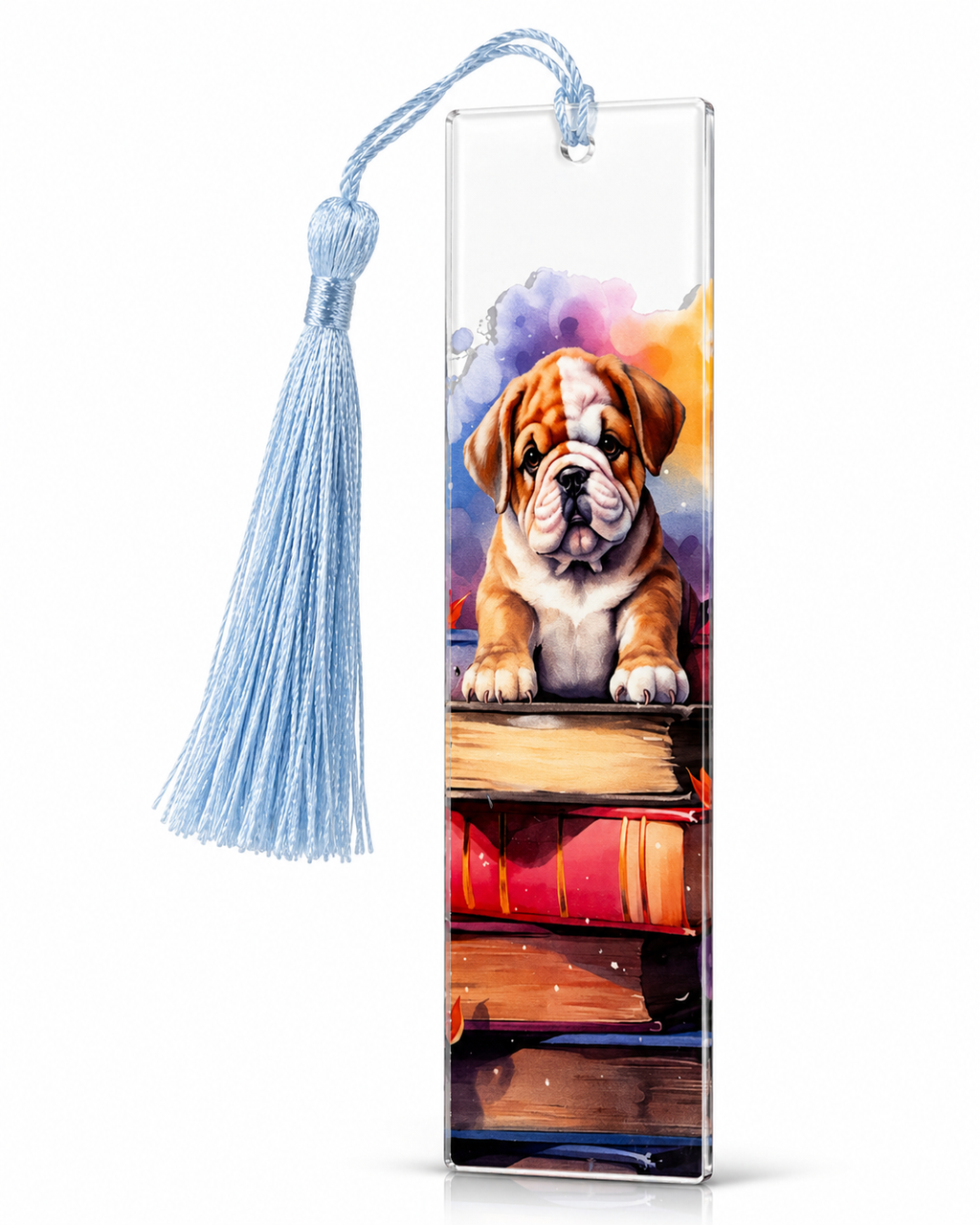 Marque-pages bouledogue anglais