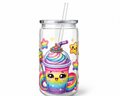 Gobelet Rainbow Kawaii avec paille