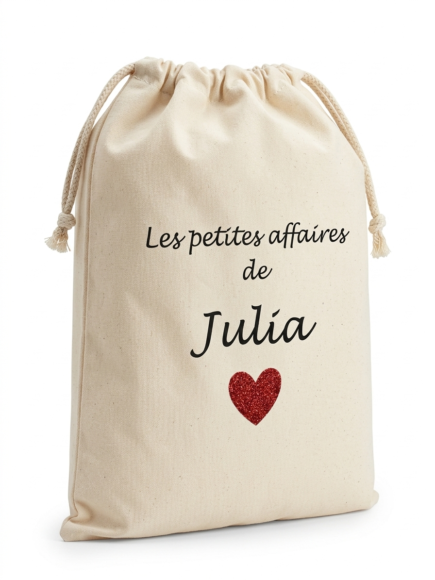 Sac cordon personnalisé pour bébé