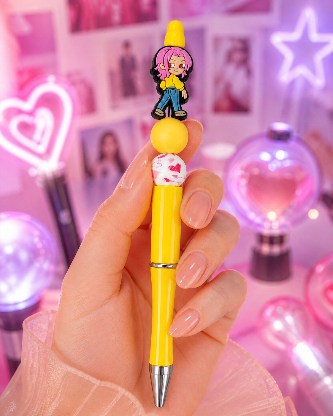 Stylo Jaune Romance Saja