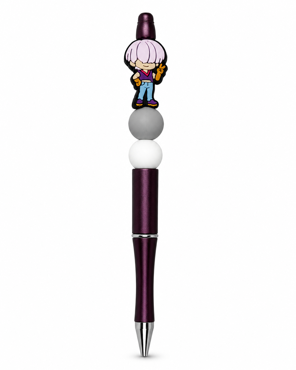 Stylo Violet avec Mystery Saja