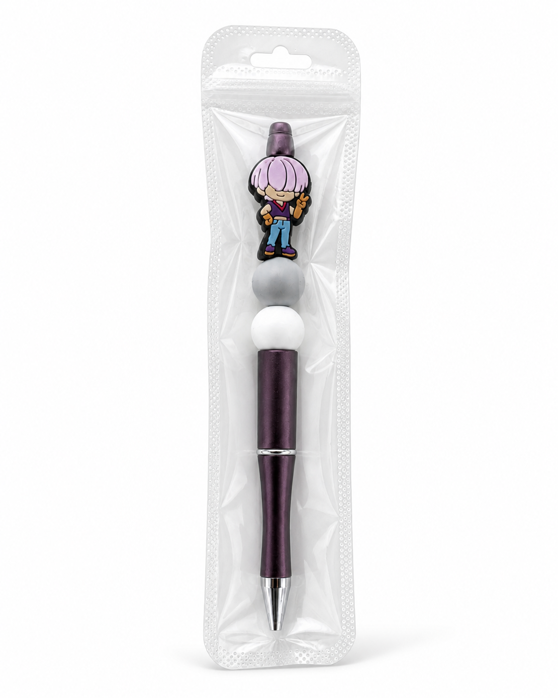 Stylo Violet avec Mystery Saja
