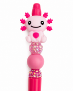 Stylo fantaisie axolotl rose