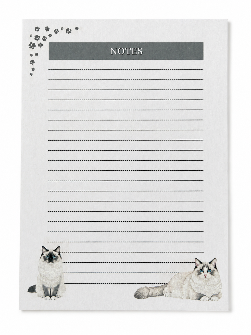 🐾 Bloc-notes Passion Chats