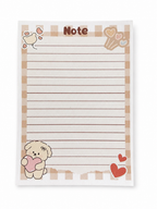 Bloc-notes Douceur Ourson