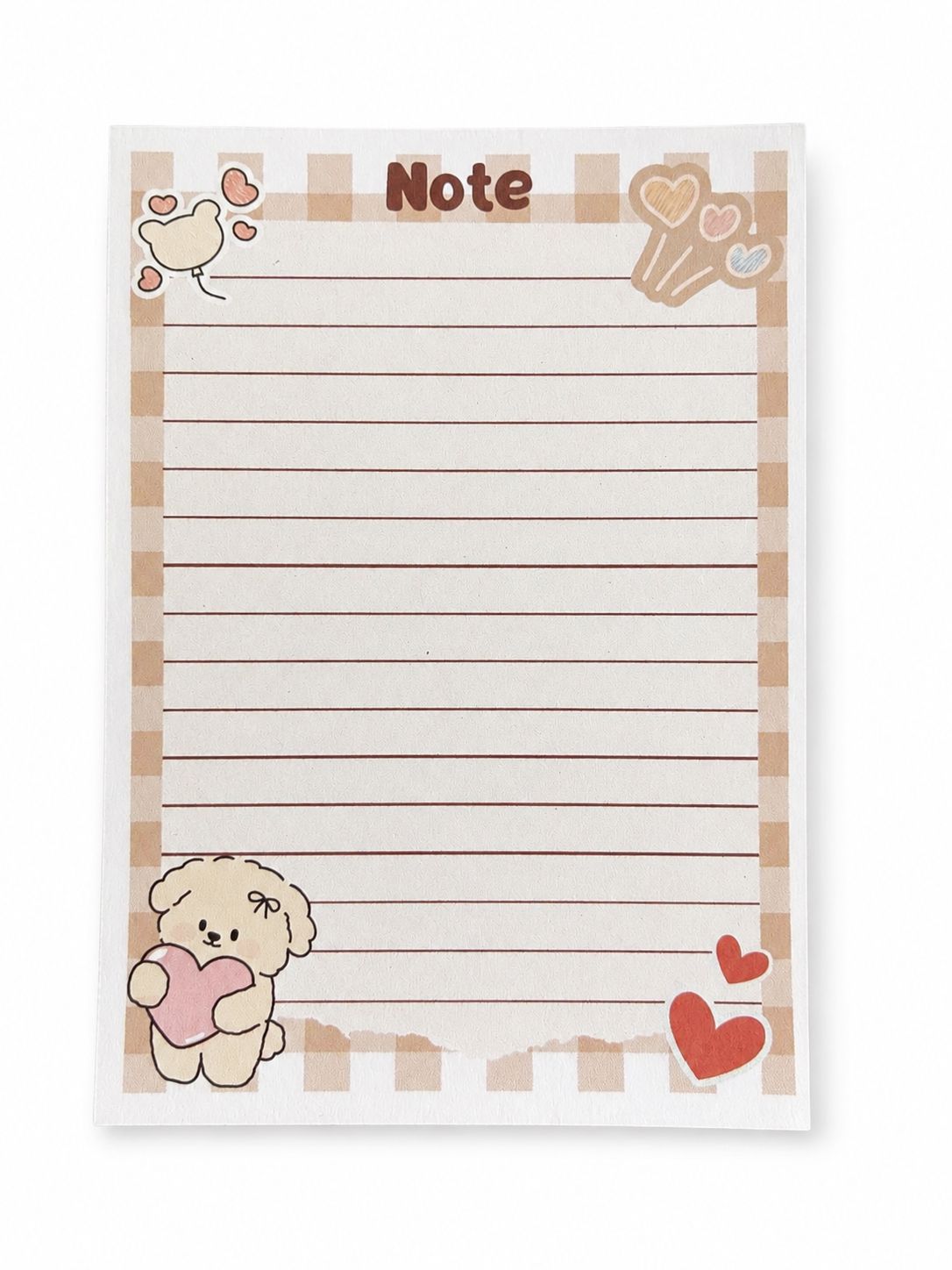 Bloc-notes Douceur Ourson