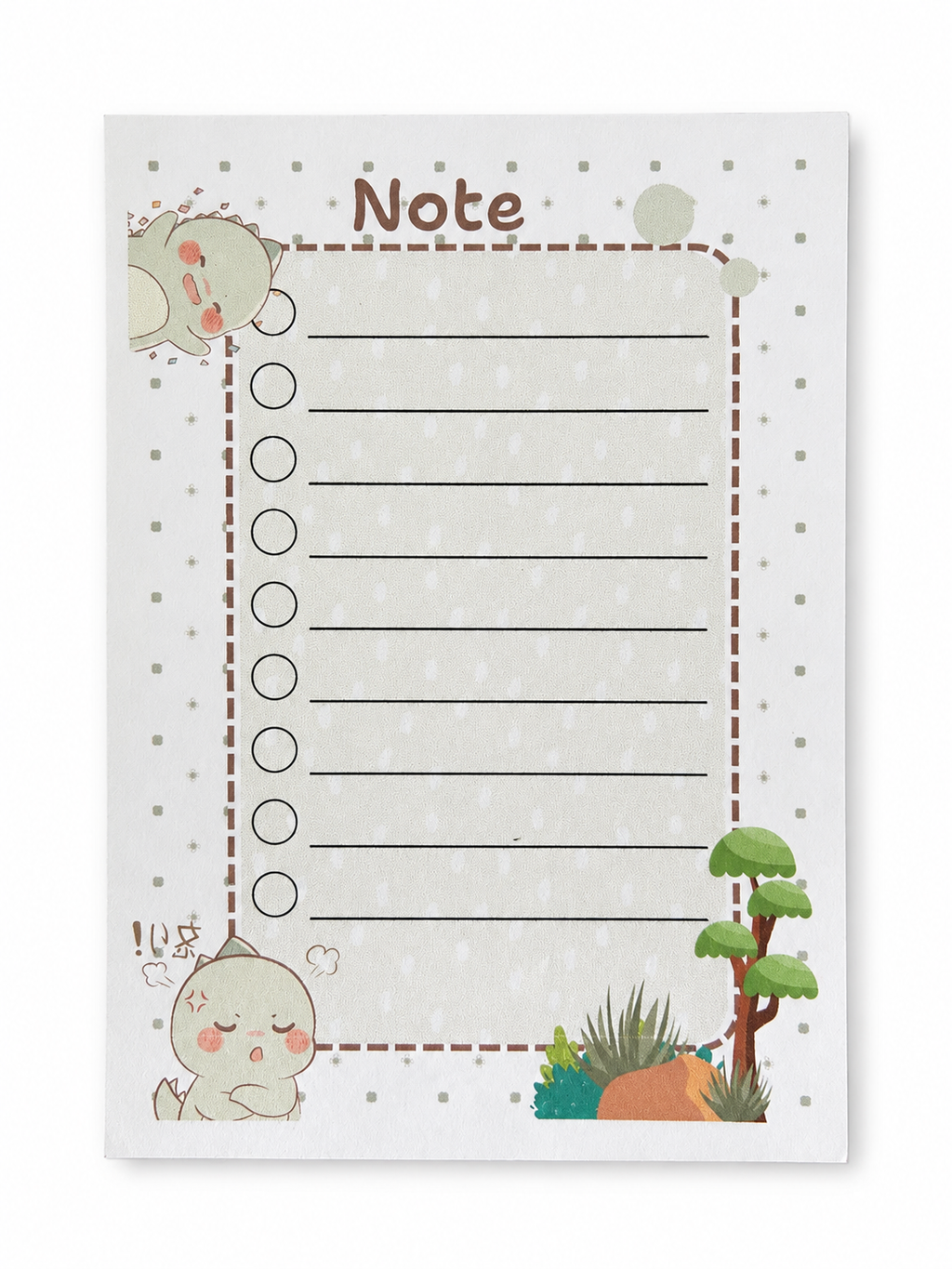 🦕 Bloc-notes Petits Dinosaures