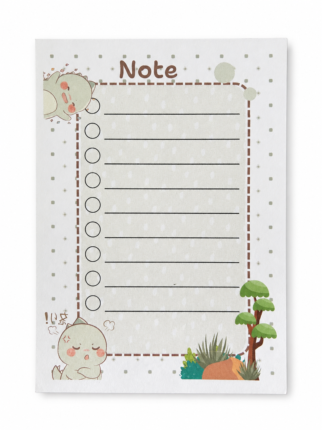 🦕 Bloc-notes Petits Dinosaures