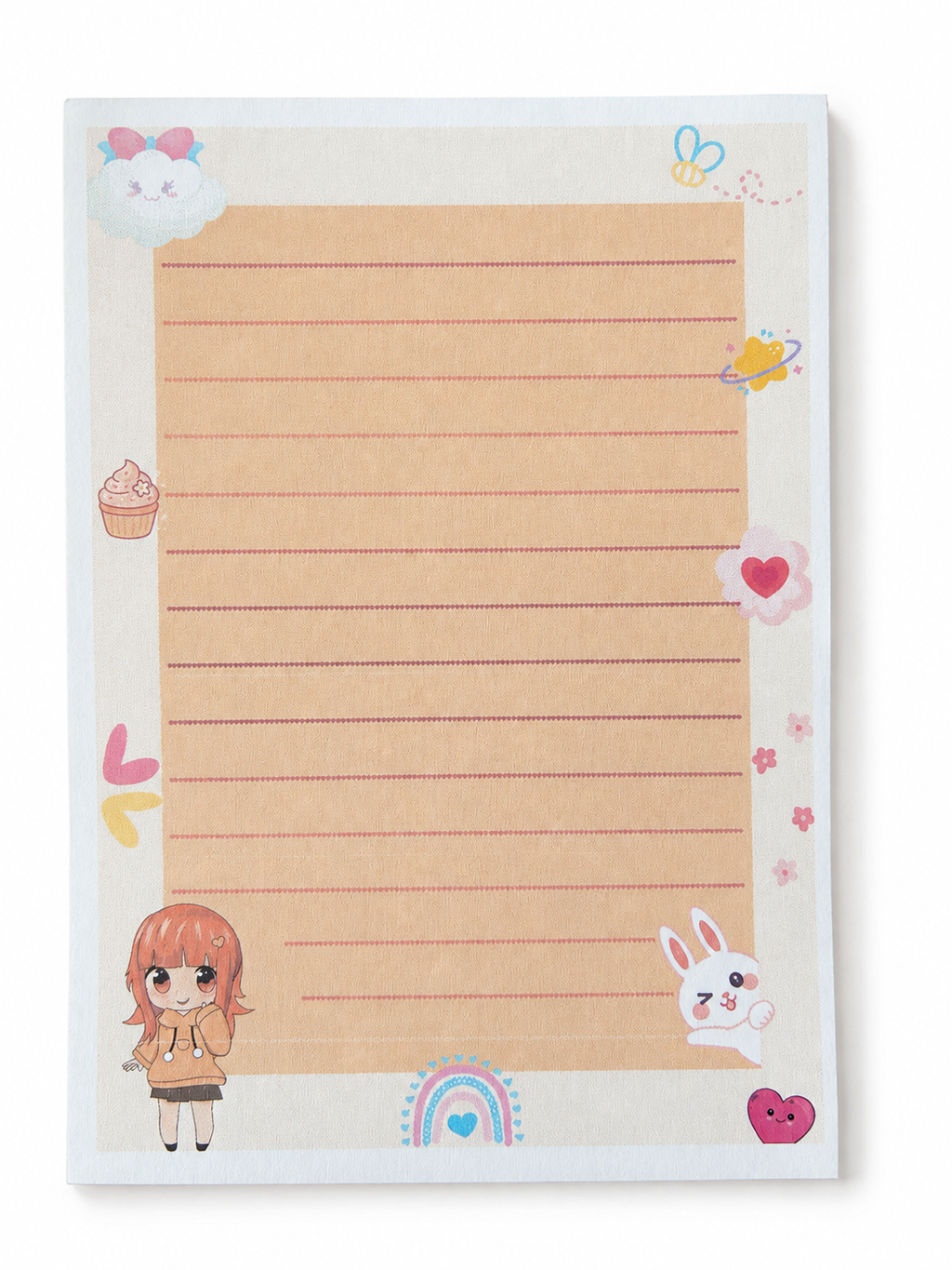 Bloc-notes filles Kawaii