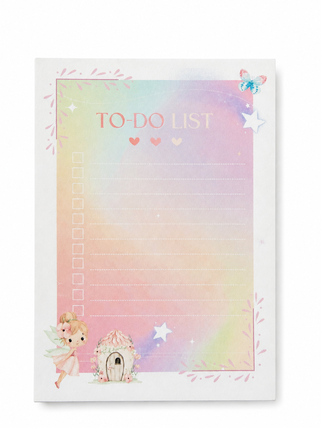 Bloc-notes To-do list féerique