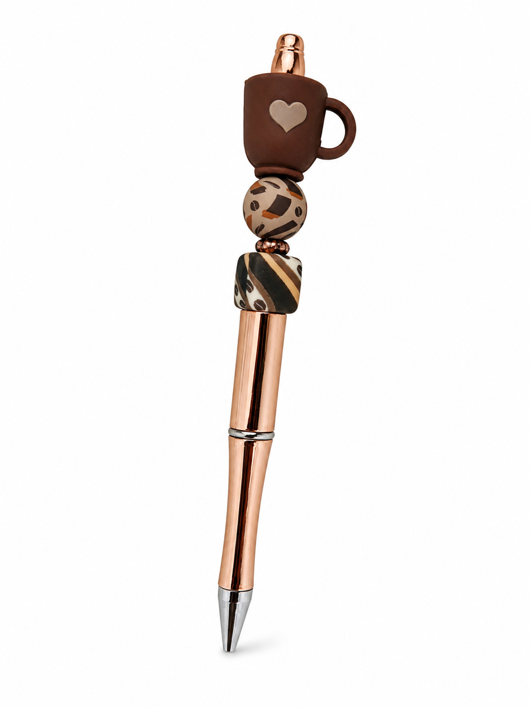 Stylo fantaisie café
