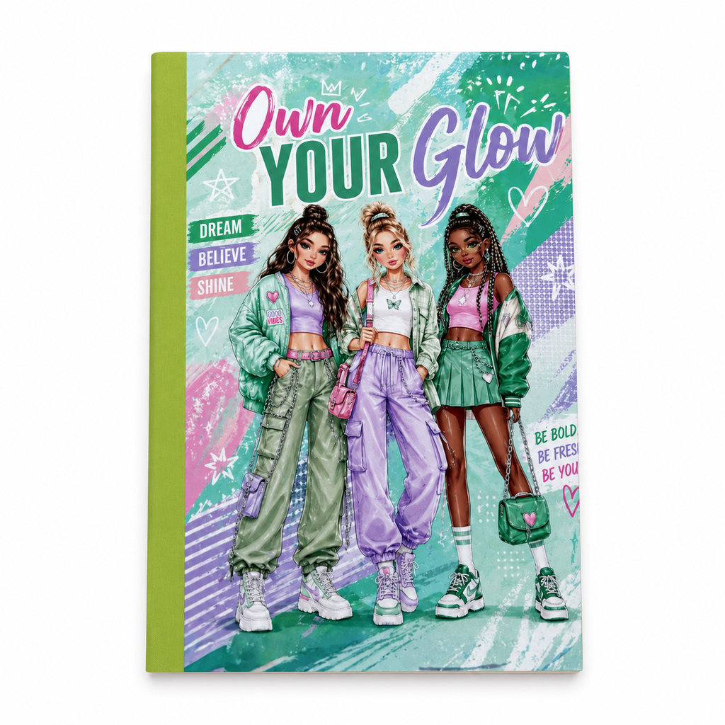 Cahier A5 « Own Your Glow »