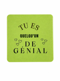 Magnet positif "Tu es quelqu’un de génial"