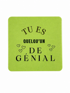 Magnet positif "Tu es quelqu’un de génial"