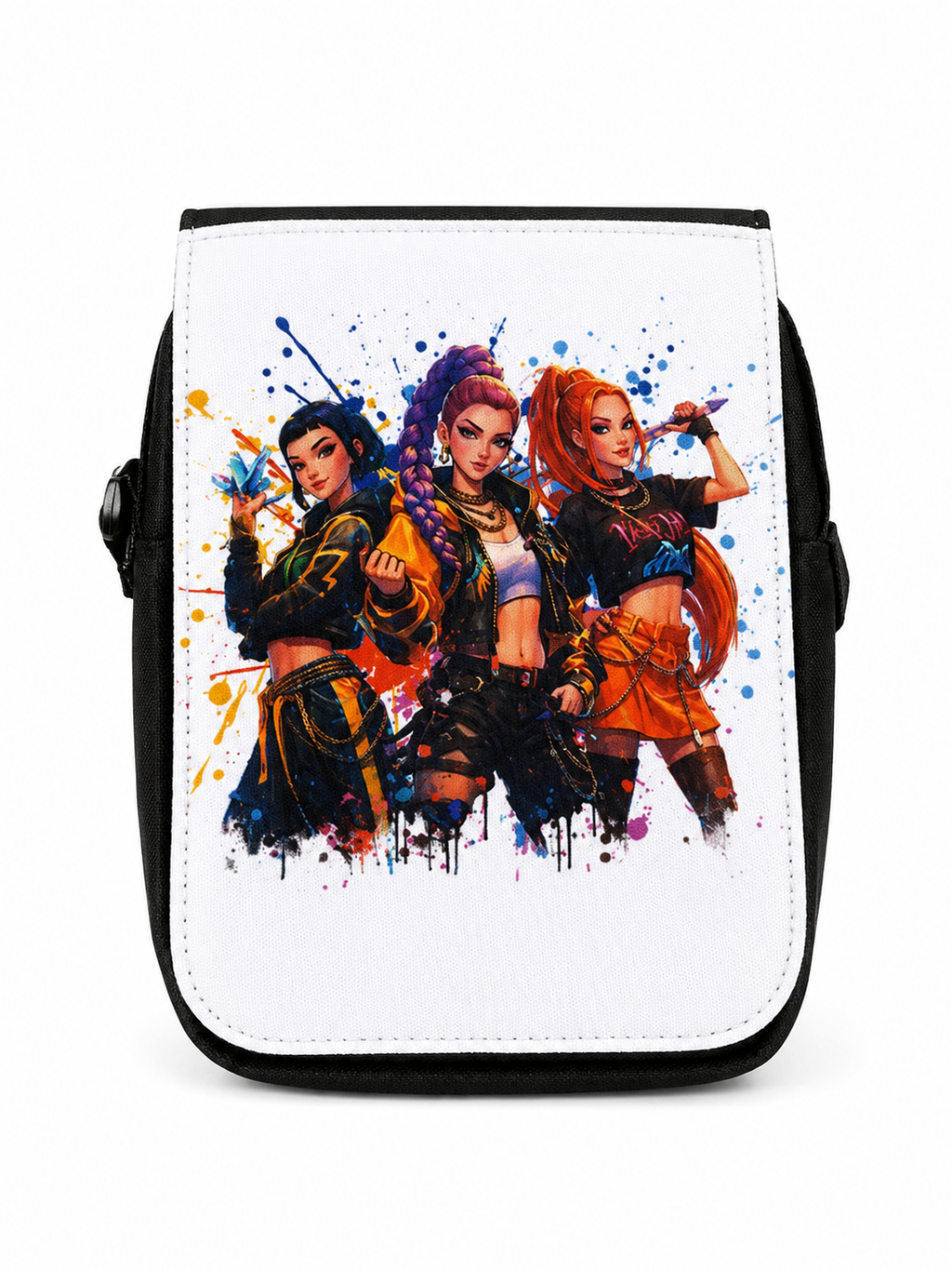 Sacoche bandoulière au design kpop