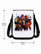 Sacoche bandoulière au design kpop