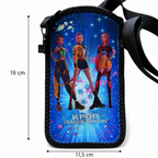 Pochette téléphone K-pop – Éclat bleu