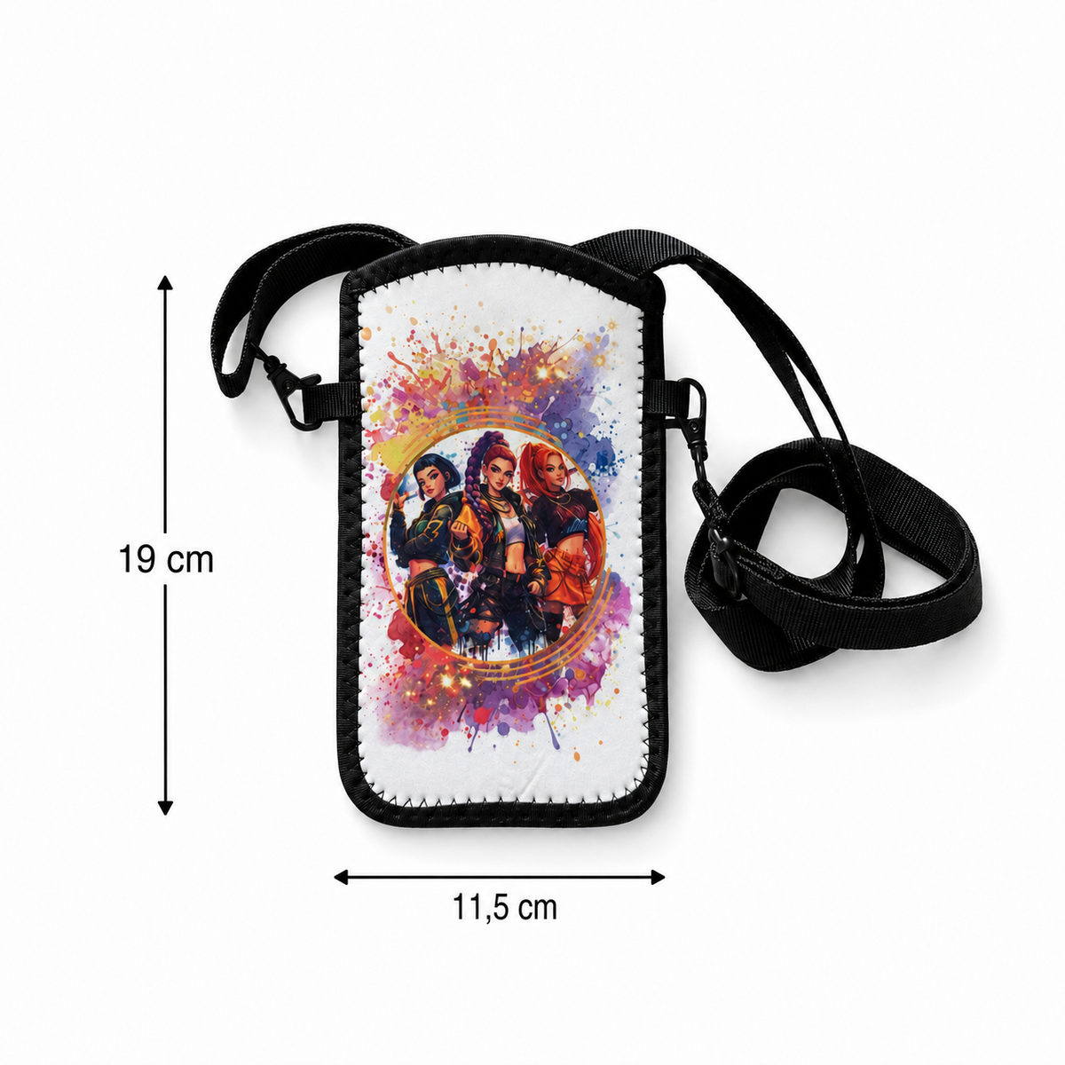 Pochette téléphone K-pop – Explosion de couleurs