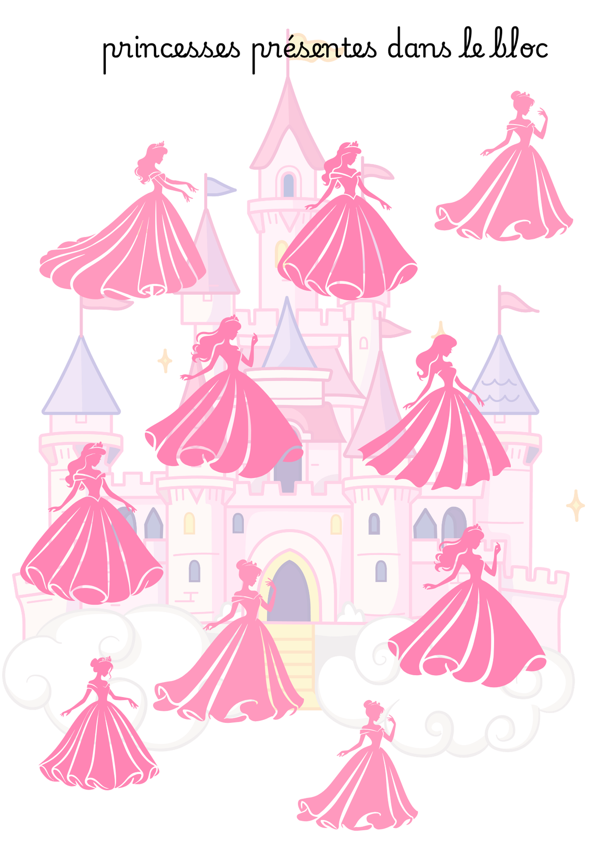 Bloc-notes Princesse enchantée