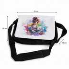 grand Sac créatif effet aquarelle
