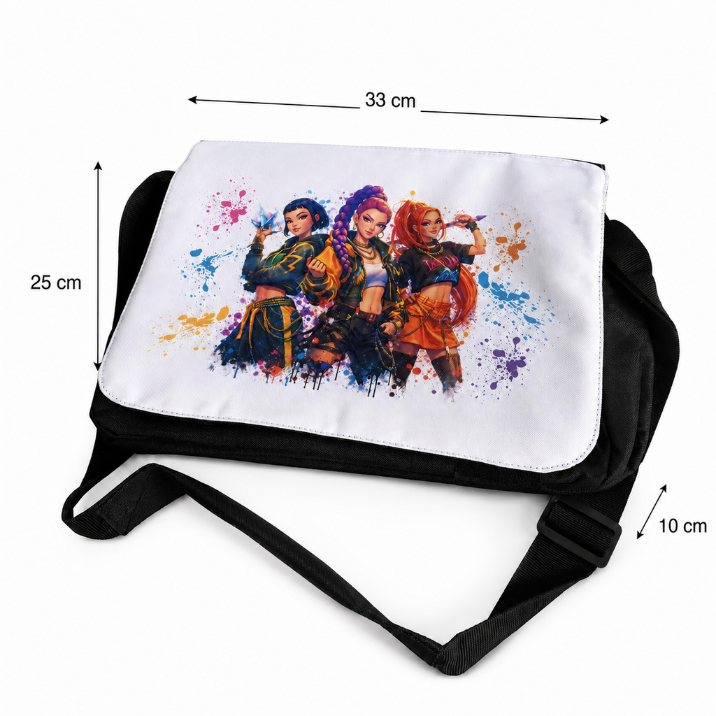 grand Sac K-pop effet peinture