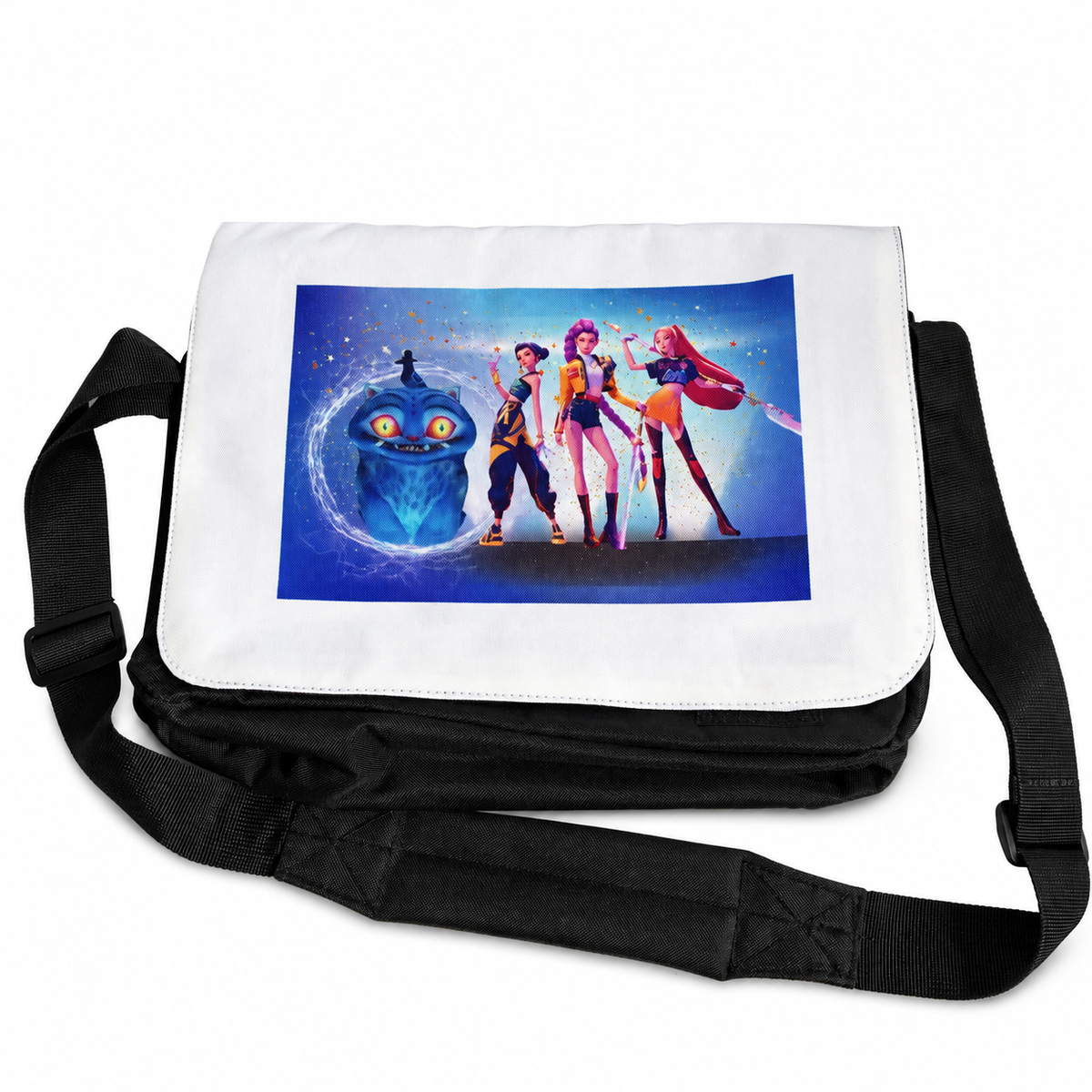 grand sac bandoulière kpop bleu