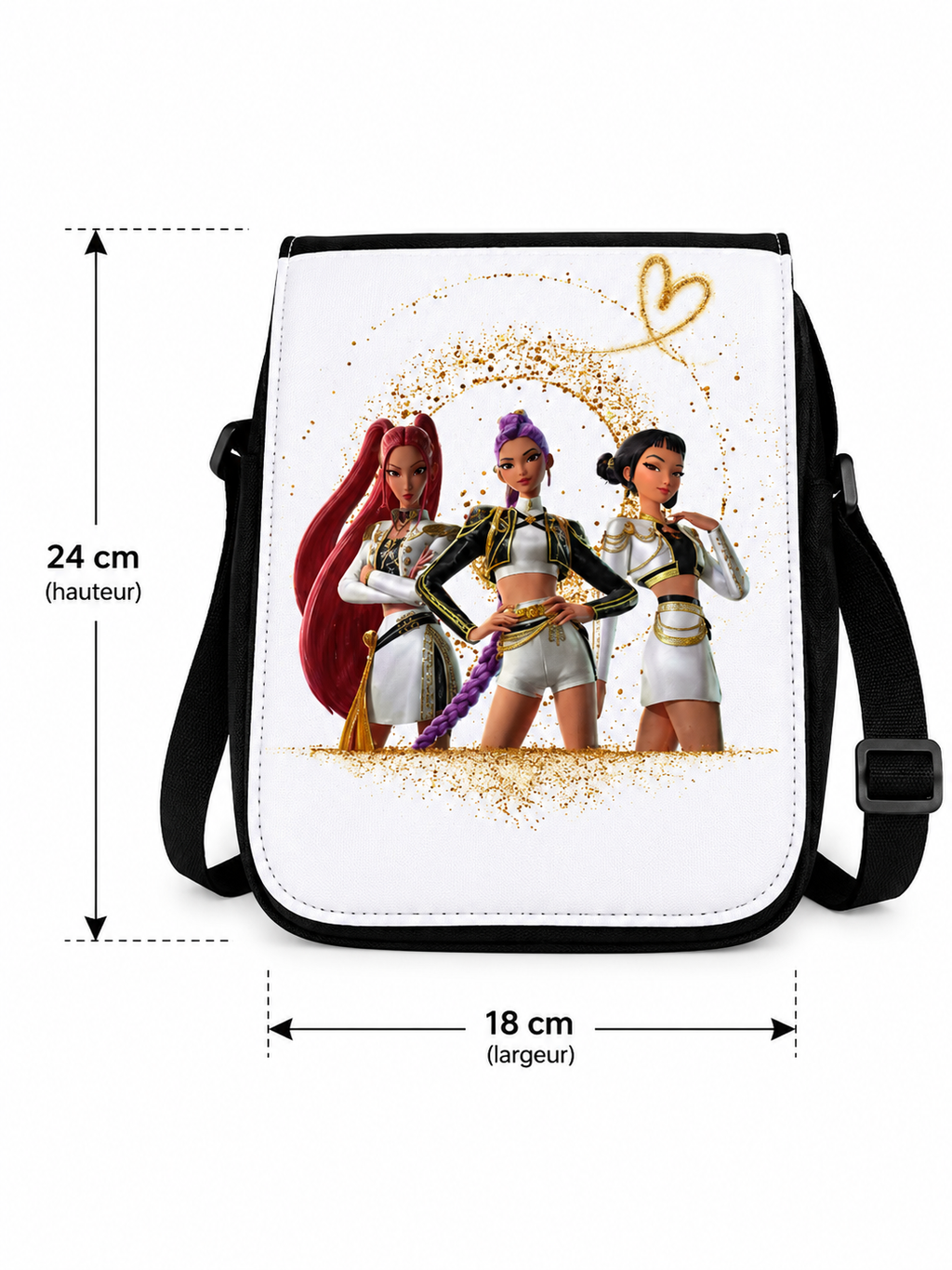 Sacoche au design kpop
